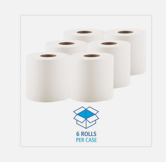Boardwalk 6400 7.87" x 10" 2Ply Center-Pull Hand Towels - WHT (6/Carton) New