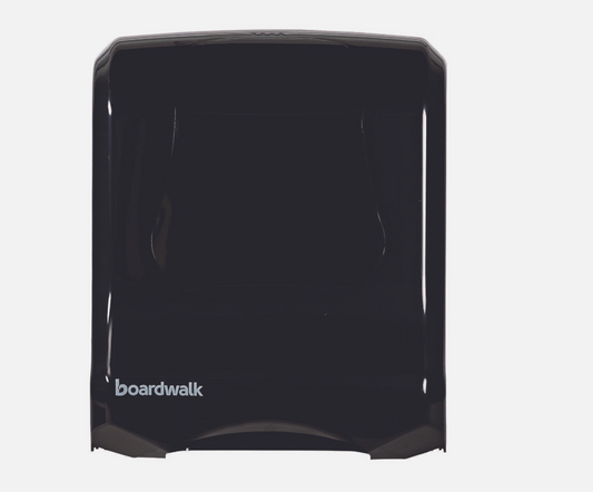 Boardwalk? Ultrafold Multifold/C-Fold Towel Dispenser, 11.75 x 6.25 x 18, Black