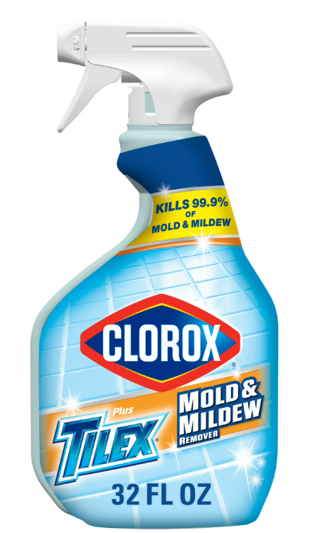 Clorox Plus Tilex Mold and Mildew Remover Bathroom and Shower Cleaner Spray, 32 oz
