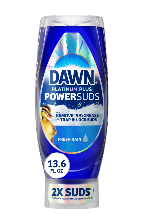 Dawn Platinum Plus, Dish Soap, 13.6 oz. EZ-Squeeze Bottle