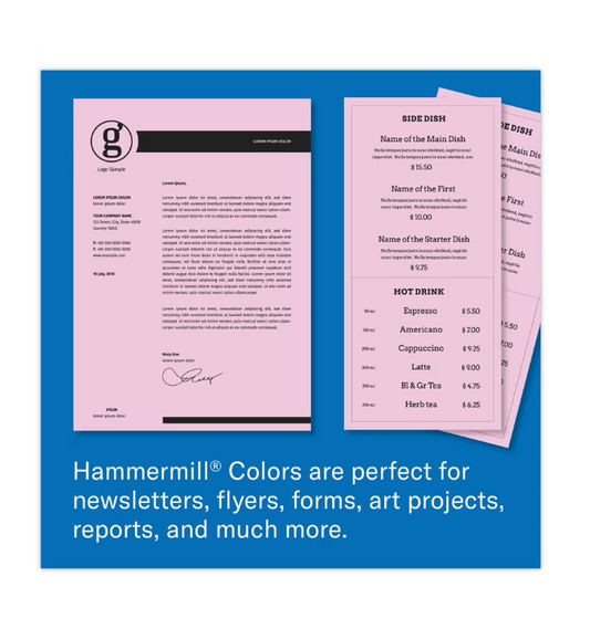 Hammermill, HAM102269, Colors Copy Paper (500 sheets), Lilac