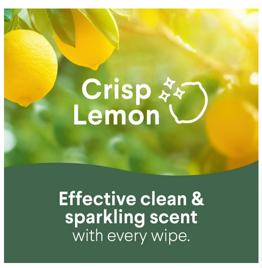 Clorox Disinfecting Cleaning Wipes Variety Pack, Bleach Free, Fresh Scent and Crisp Lemon, 35 Count Each, Pack of 3