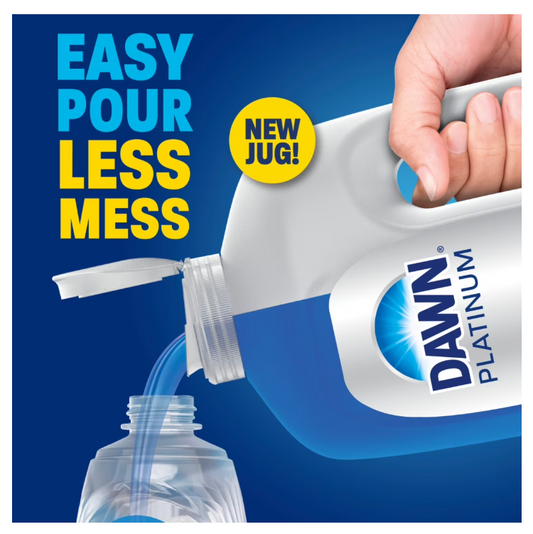 Dawn Platinum Dish Soap, Dishwashing Soap, Fresh Rain, 30 fl oz