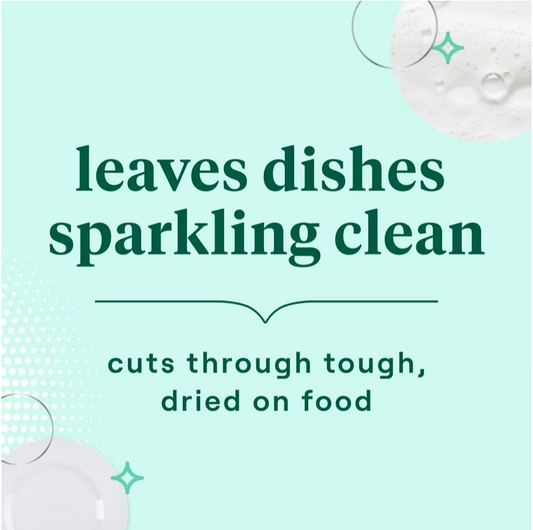 Seventh Generation Dish Soap Liquid, Free & Clear, 19 fl oz