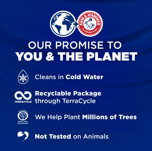 ARM & HAMMER Plus OxiClean Odor Blasters 5-in-1 Laundry Detergent Power Paks, Fresh Burst, 42 Ct